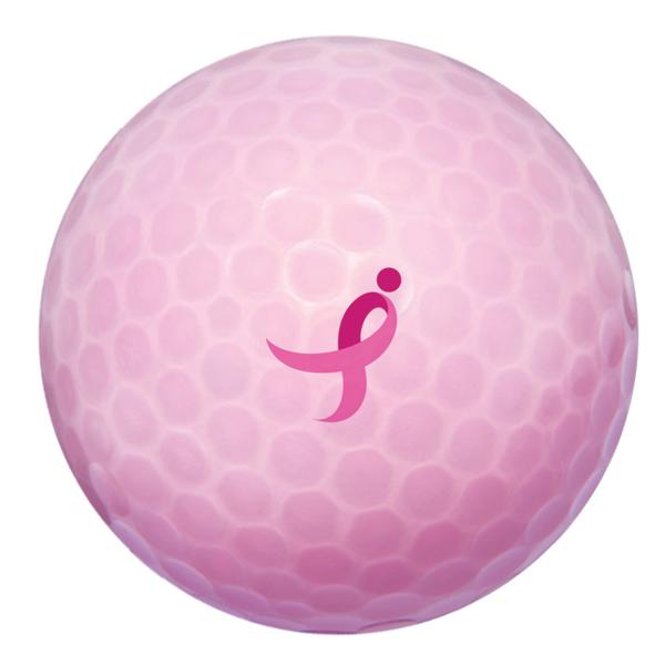 Pinnacle Ladies Gold Ribbon Pink Golf Balls (15 Balls) 2012