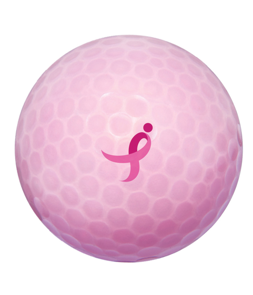 Pinnacle Ladies Gold Ribbon Pink Golf Balls 15 Balls 2012