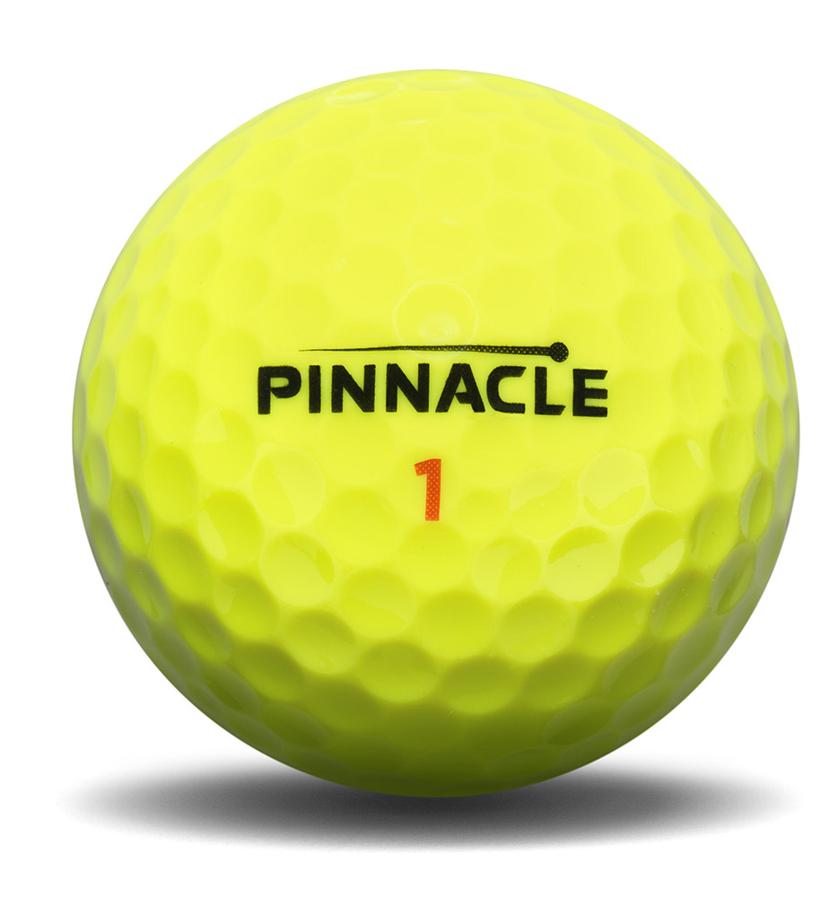 Pinnacle Rush Yellow Golf Balls (12 Balls) | GolfOnline