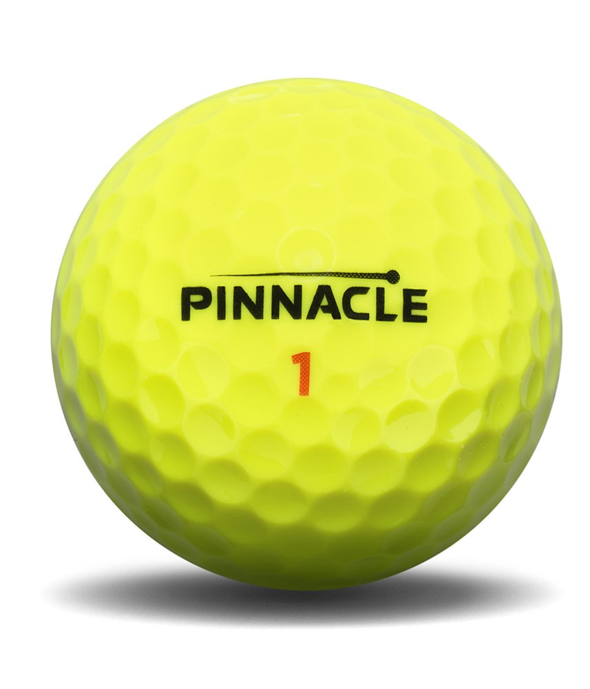 Pinnacle Rush Yellow Golf Balls (12 Balls) | GolfOnline