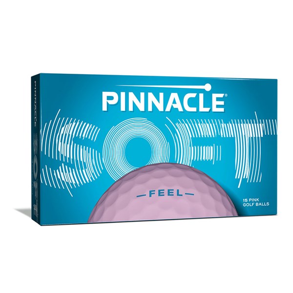 Pinnacle Soft Pink Golf Balls (15 Balls)