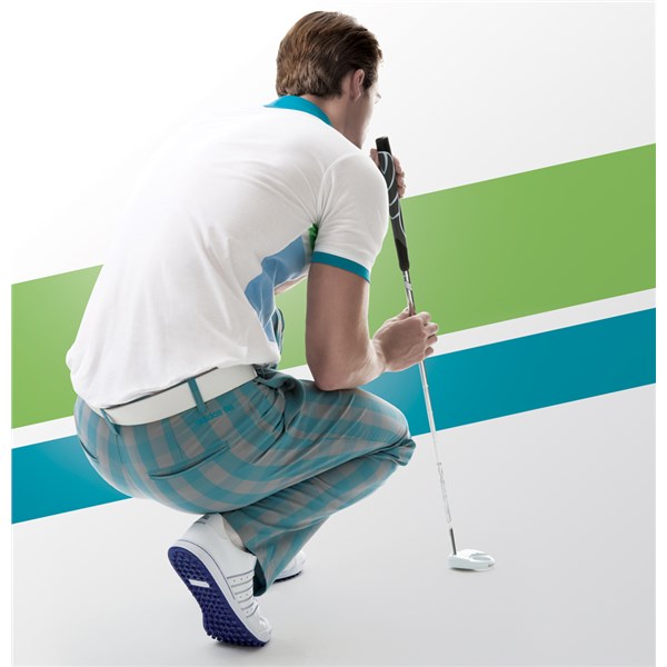 adidas Mens FP Plaid Golf Trousers 2012
