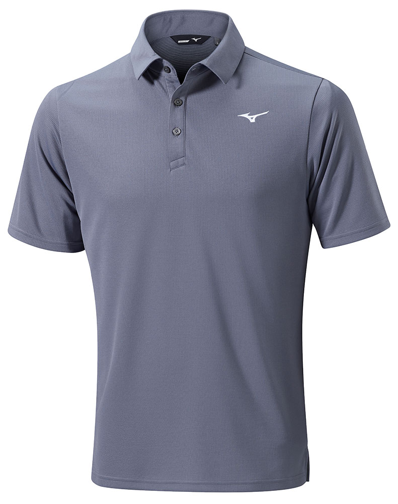 Mizuno Mens Breath Thermo Plain Polo Shirt - Golfonline