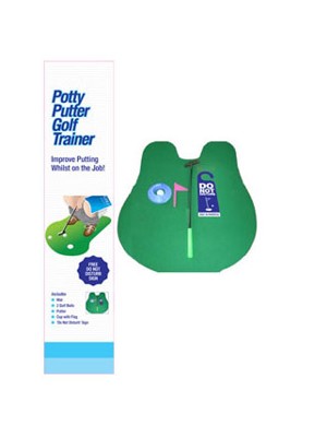 Mini Golf Potty Putter Set