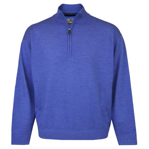 Proquip Mens Merino Wool Unlined Half Zip Sweater | GolfOnline