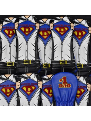 Originals Golf Super Dad Vintage Wood Headcovers