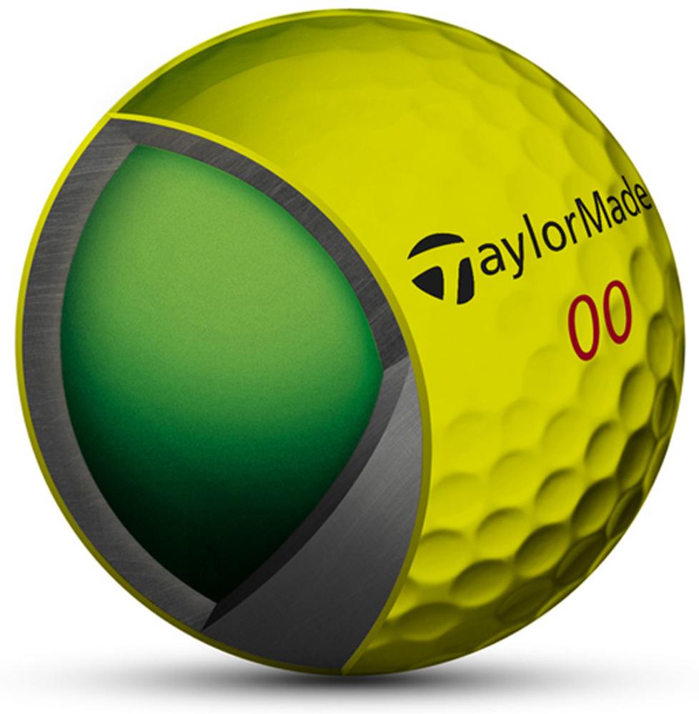 TaylorMade Project (a) Yellow Golf Balls (12 Balls) 2017