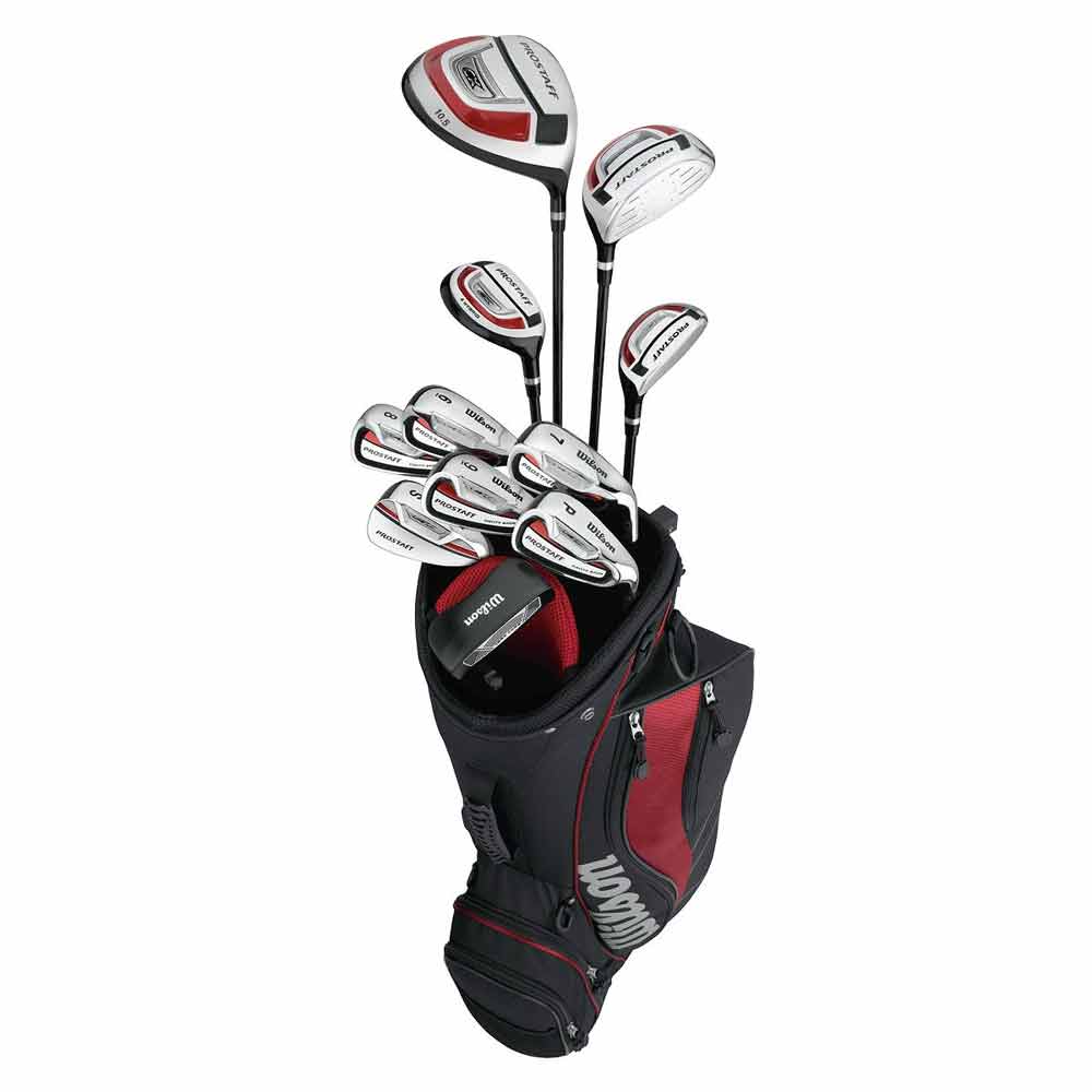 Wilson Staff Mens Prostaff CX Premium Package Set (Steel/Graphite)