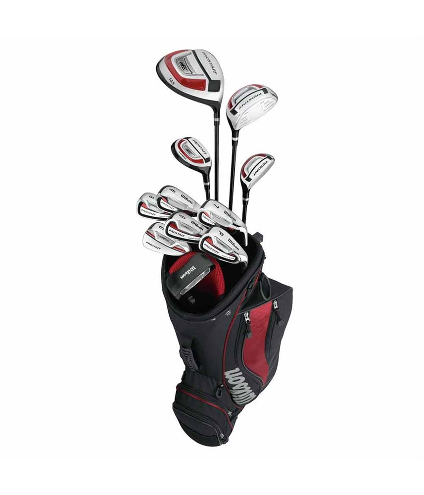 Wilson Staff Mens Prostaff CX Premium Package Set (Steel/Graphite)