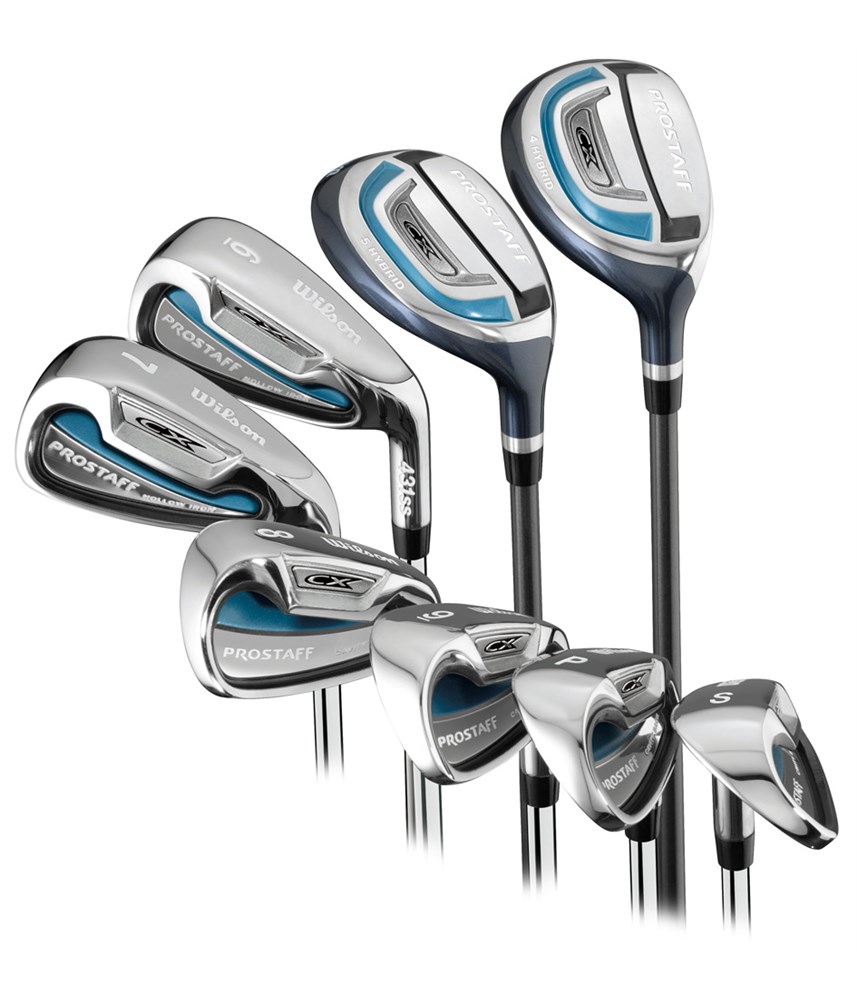 Wilson Ladies Prostaff CX Combo Iron Set (Graphite Shaft) - Golfonline