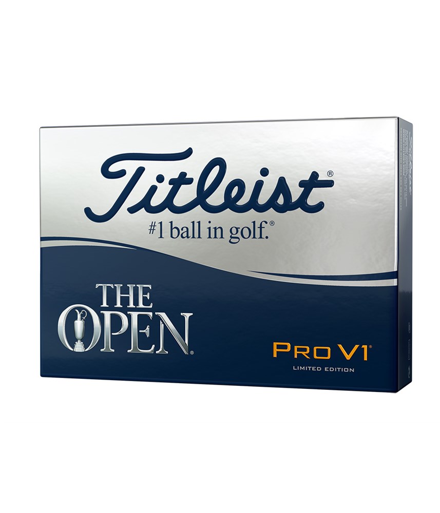 Titleist Pro V1 The Open Edition Golf Balls (12 Balls) 2019