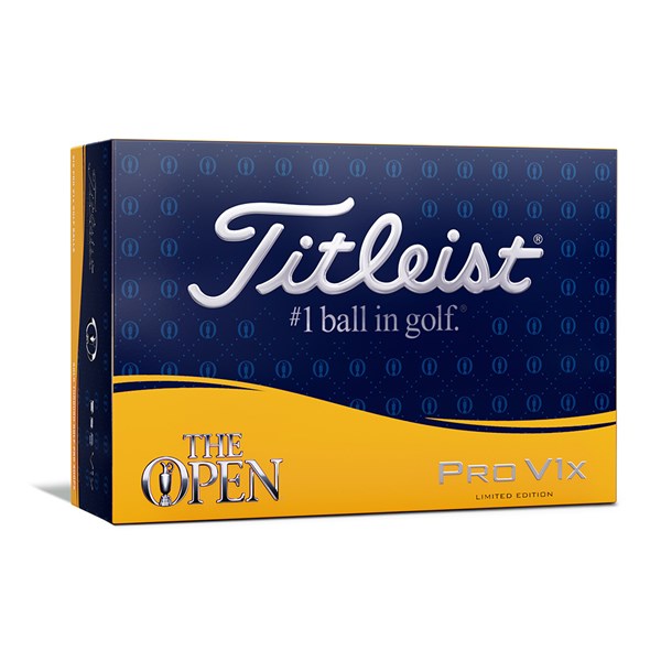Titleist The Open Collection Pro V1x Golf Balls (6 Balls)