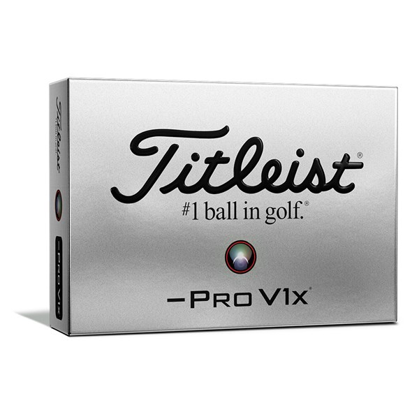 Titleist Pro V1x Left Dash Golf Balls (12 Balls)