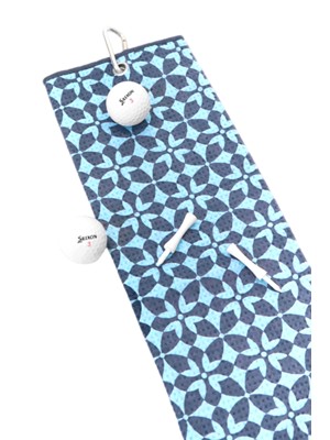 Surprizeshop Printed Microfibre Tri-Fold Towel