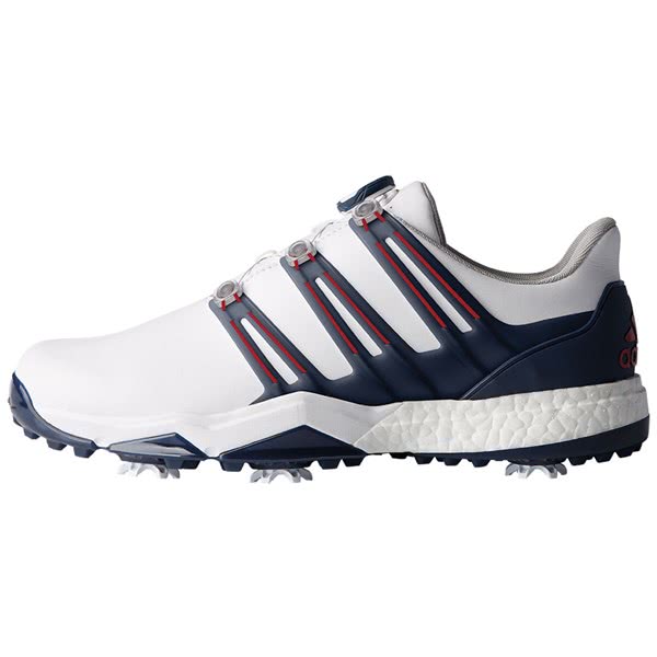adidas Mens Powerband Boost WD Boa Golf Shoes | GolfOnline