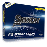 Srixon Q-Star Tour 4 Yellow Golf Balls