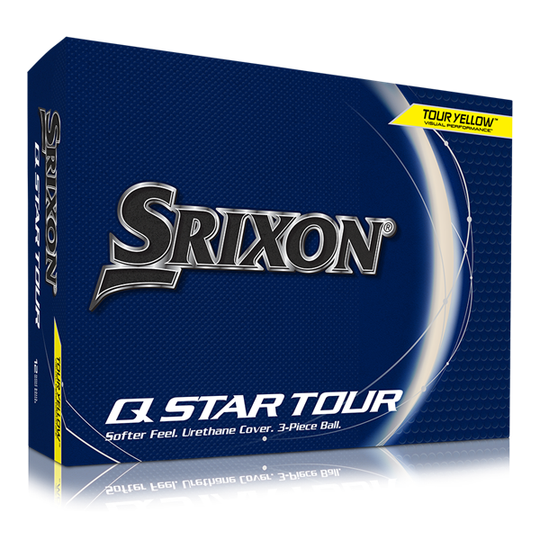 Srixon Q-Star Tour 5 Tour Yellow Golf Balls (12 Balls)