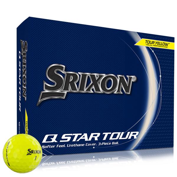 Srixon Q-Star Tour 5 Tour Yellow Golf Balls (12 Balls)