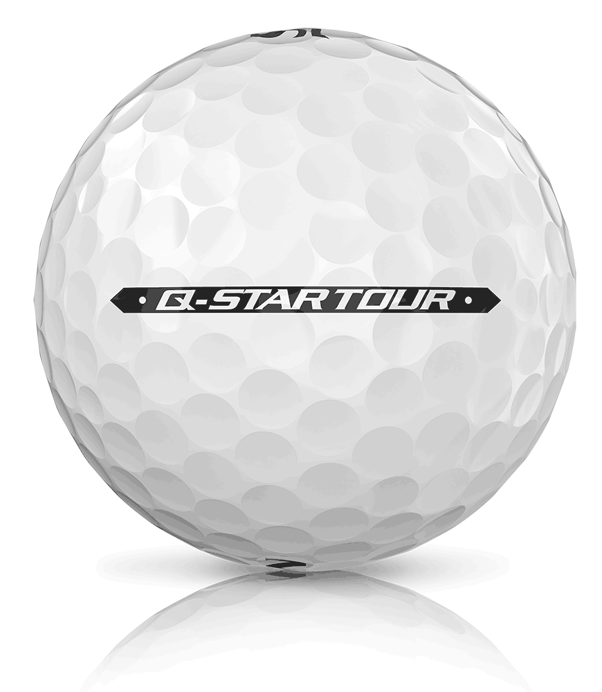Srixon QStar Tour 4 Pure White Golf Balls (12 Balls)