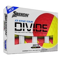 Srixon Q-Star Tour Divide Red Golf Balls