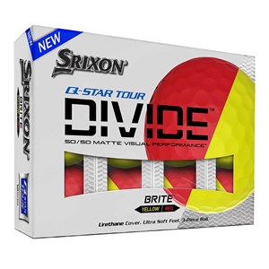 Srixon Q-Star Tour Divide Red Golf Balls