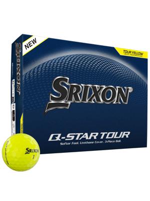 Srixon Q-Star Tour 6 Tour Yellow Golf Balls (12 Balls)