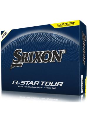 Srixon Q-Star Tour 6 Tour Yellow Golf Balls (12 Balls)