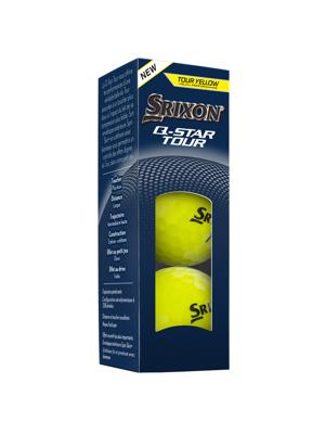 Srixon Q-Star Tour 6 Tour Yellow Golf Balls (12 Balls)
