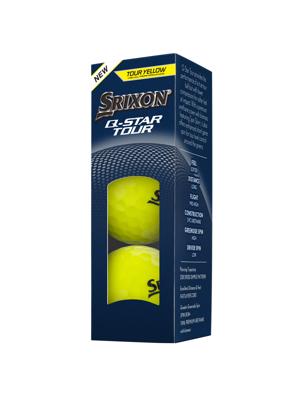 Srixon Q-Star Tour 6 Tour Yellow Golf Balls (12 Balls)