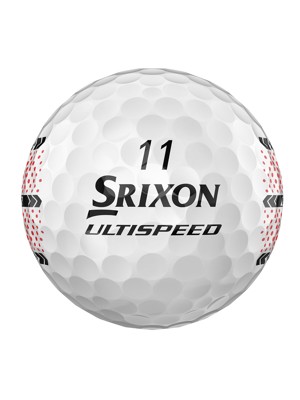 Srixon Q-Star Ultispeed Trackline Pure White Golf Balls (12 Balls)