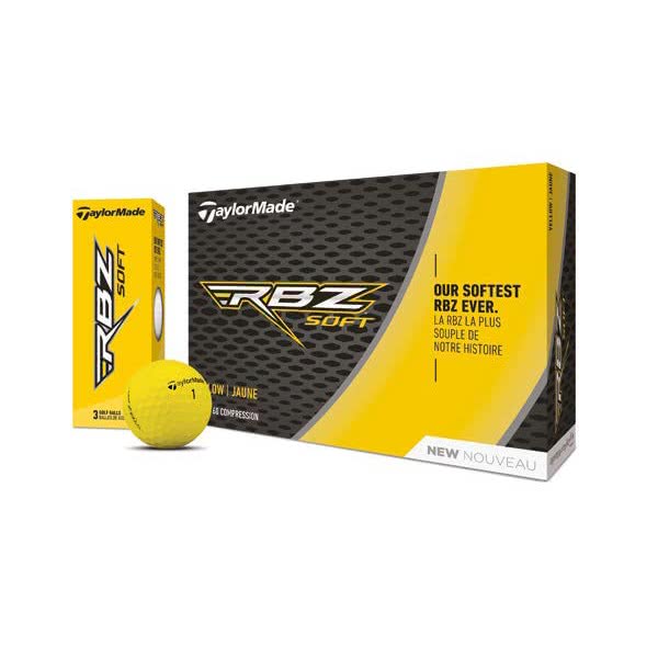 Taylormade Rbz Soft Yellow Golf Balls 12 Balls Golfonline