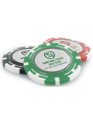 Poker Chip Disc Ball Marker Holder - Personalised