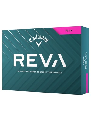 Callaway Ladies Reva Pink Golf Balls (12 Balls)