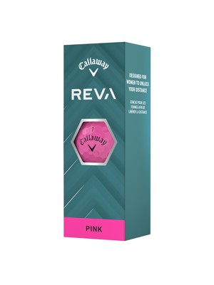 Callaway Ladies Reva Pink Golf Balls (12 Balls)
