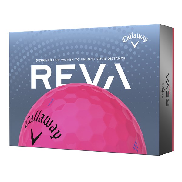 Callaway Ladies Reva Pink Golf Balls (12 Balls) 2023