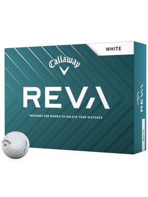 Callaway Ladies Reva Pearl White Golf Balls (12 Balls)