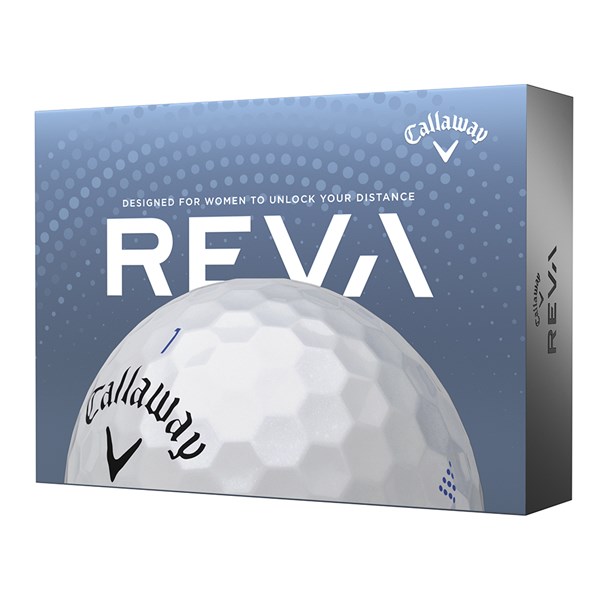 Callaway Ladies Reva Pearl White Golf Balls (12 Balls)