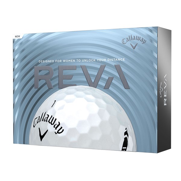 Callaway Ladies Reva Pearl Golf Balls (12 Balls)