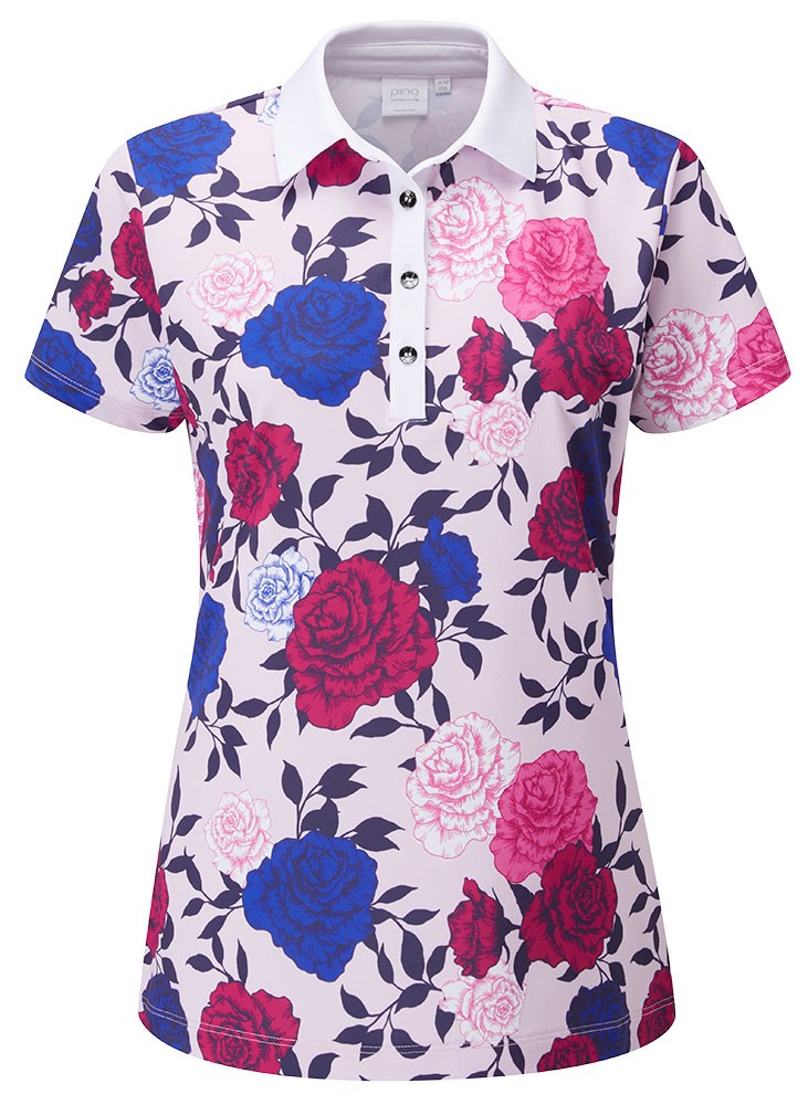 Ping Ladies Rose Garden Polo Shirt - Golfonline