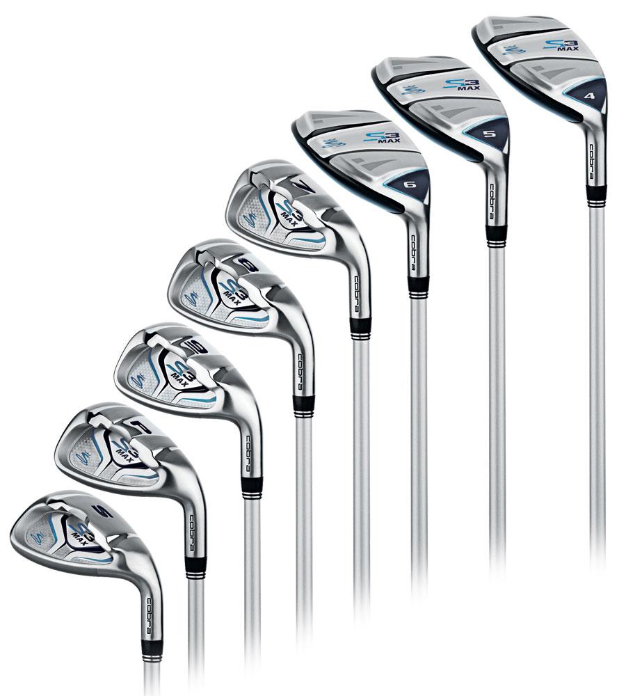 Cobra Ladies S3 Max Combo Irons Graphite Shaft Golfonline