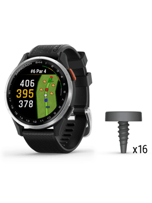 Garmin Approach S44 Watch/CT1 Tags Bundle