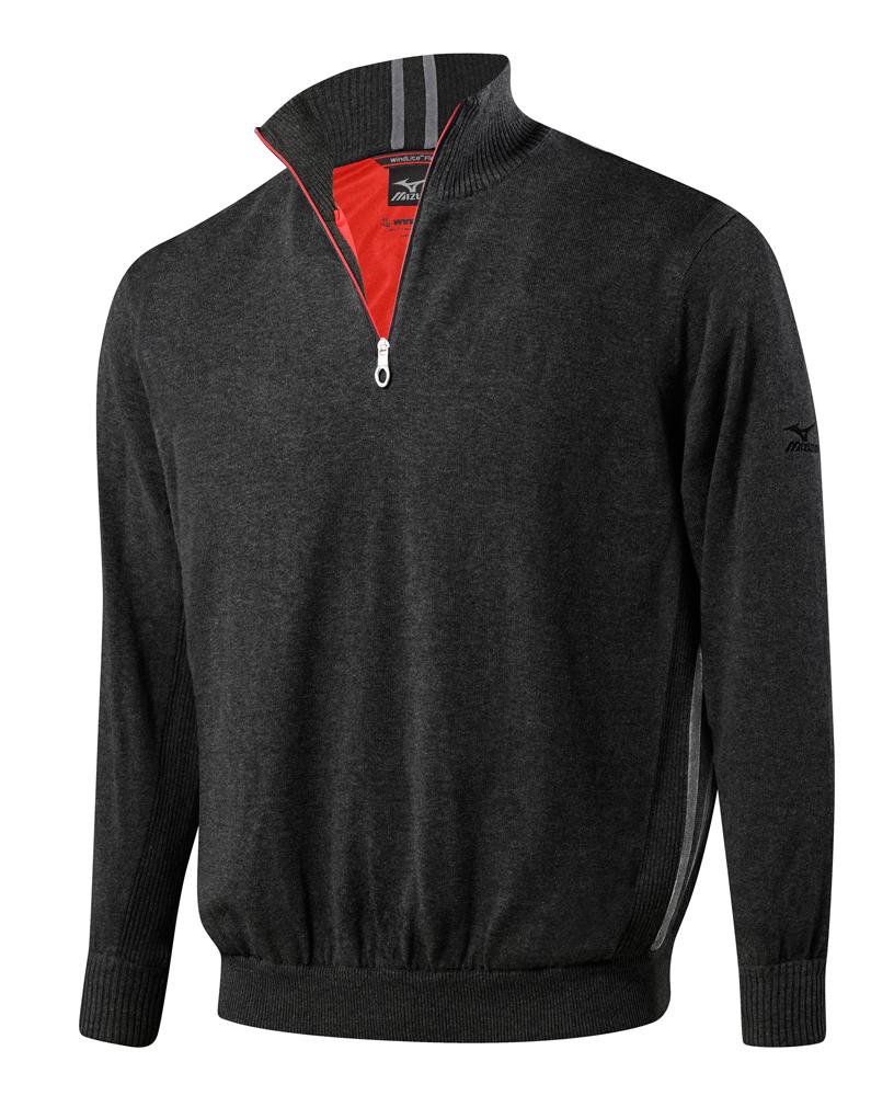 lined windproof golf jumper