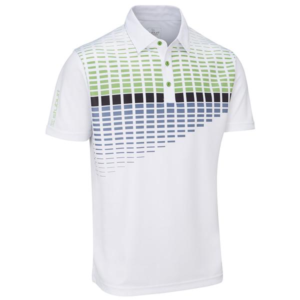 polo tie dye button down