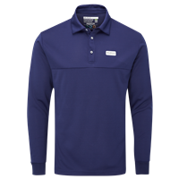 Stuburt Mens Sport Tech Long Sleeve Polo Shirt