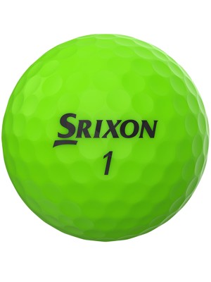 Srixon Soft Feel Brite Green Golf Balls (12 Balls) - Prior Gen