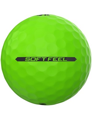 Srixon Soft Feel Brite Green Golf Balls (12 Balls) - Prior Gen