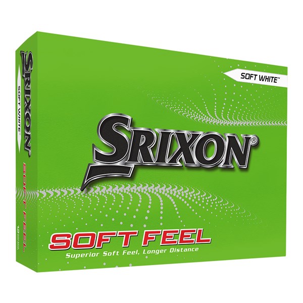 Srixon Soft Feel White Golf Balls (12 Balls)