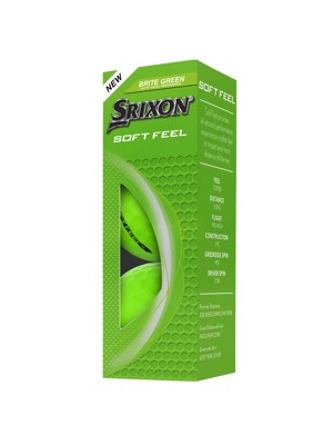 Srixon Soft Feel Brite Green Golf Balls (12 Balls)