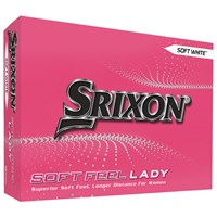 Srixon Ladies Soft Feel White Golf Balls