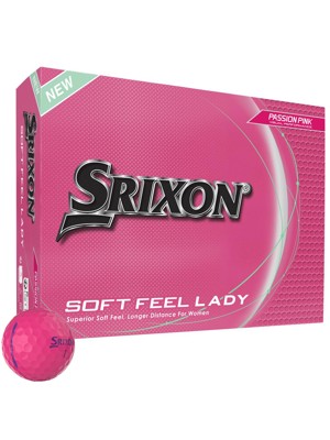 Srixon Soft Feel Lady Passion Pink Golf Balls (12 Balls)